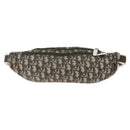 Christian Dior Trotter Body Bag Nylon Khaki Silver Auth 208377V-3