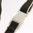 Christian Dior Trotter Body Bag Nylon Khaki Silver Auth 208377V-9