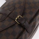 LOUIS VUITTON Damier Ebene Saumur 30 Shoulder Bag SPO N48081 LV Auth 208385-17
