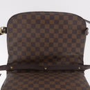 LOUIS VUITTON Damier Ebene Saumur 30 Shoulder Bag SPO N48081 LV Auth 208385-19