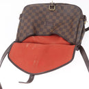 LOUIS VUITTON Damier Ebene Saumur 30 Shoulder Bag SPO N48081 LV Auth 208385-22