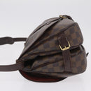 LOUIS VUITTON Damier Ebene Saumur 30 Shoulder Bag SPO N48081 LV Auth 208385-5