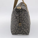 Saint Laurent Boston Bag PVC Canvas Beige Auth 208387A-5