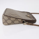 GUCCI GG Supreme Shoulder Bag PVC Beige Gold 89 02 068 Auth 208390-4
