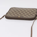 GUCCI GG Supreme Shoulder Bag PVC Beige Gold 89 02 068 Auth 208390-6