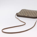 GUCCI GG Supreme Shoulder Bag PVC Beige Gold 89 02 068 Auth 208390-7