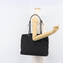 FENDI Zucca Canvas Tote Bag Black Auth 208398-24