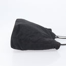 FENDI Zucca Canvas Tote Bag Black Auth 208398-4