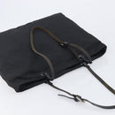FENDI Zucca Canvas Tote Bag Black Auth 208398-6