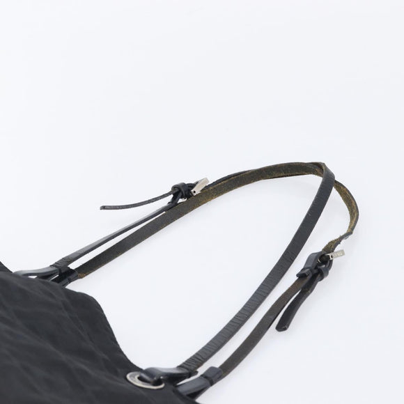 FENDI Zucca Canvas Tote Bag Black Auth 208398