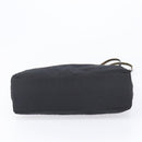 FENDI Zucca Canvas Tote Bag Black Auth 208398-9