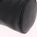 LOUIS VUITTON Monogram Shadow Chalk Nanobag Bag Black M44628 LV Auth 208400-10