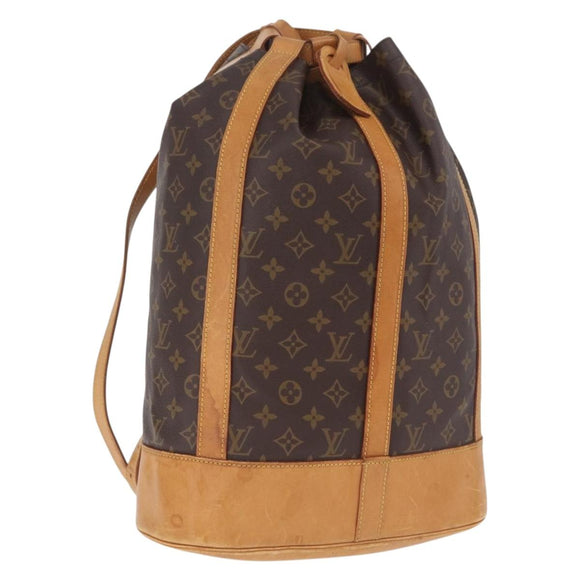 LOUIS VUITTON Monogram Randonnee GM Shoulder Bag M42244 LV Auth 208401A