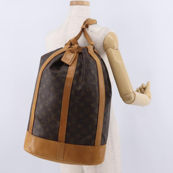LOUIS VUITTON Monogram Randonnee GM Shoulder Bag M42244 LV Auth 208401A