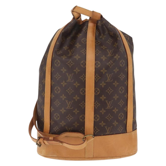 LOUIS VUITTON Monogram Randonnee GM Shoulder Bag M42244 LV Auth 208401A