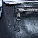 Balenciaga Laundry Cabas Hand Bag Leather 2way Gray Silver 517842 Auth 208407A-27