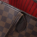 LOUIS VUITTON Damier Ebene Neverfull MM Tote Bag N51105 LV Auth 208414-16