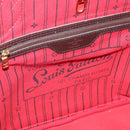 LOUIS VUITTON Damier Ebene Neverfull MM Tote Bag N51105 LV Auth 208414-26