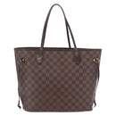 LOUIS VUITTON Damier Ebene Neverfull MM Tote Bag N51105 LV Auth 208414-3
