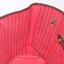 LOUIS VUITTON Damier Ebene Neverfull MM Tote Bag N51105 LV Auth 208414-31