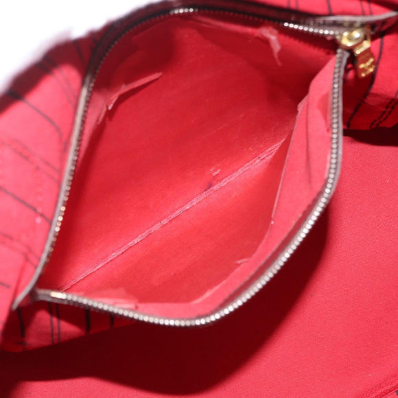 LOUIS VUITTON Damier Ebene Neverfull MM Tote Bag N51105 LV Auth 208414