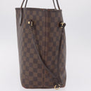 LOUIS VUITTON Damier Ebene Neverfull MM Tote Bag N51105 LV Auth 208414-4