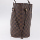 LOUIS VUITTON Damier Ebene Neverfull MM Tote Bag N51105 LV Auth 208414-6