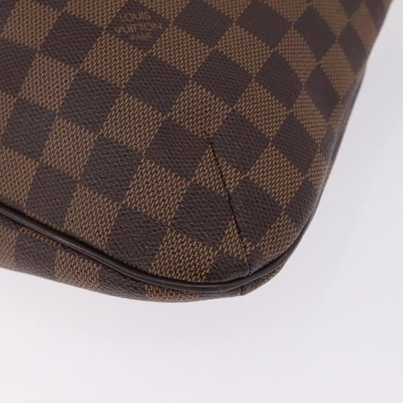 LOUIS VUITTON Damier Ebene Bloomsbury PM Shoulder Bag N42251 LV Auth 208415
