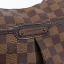 LOUIS VUITTON Damier Ebene Bloomsbury PM Shoulder Bag N42251 LV Auth 208415-17