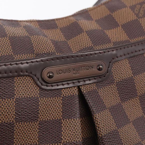 LOUIS VUITTON Damier Ebene Bloomsbury PM Shoulder Bag N42251 LV Auth 208415