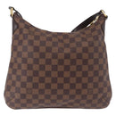 LOUIS VUITTON Damier Ebene Bloomsbury PM Shoulder Bag N42251 LV Auth 208415-3