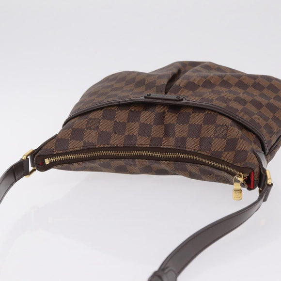 LOUIS VUITTON Damier Ebene Bloomsbury PM Shoulder Bag N42251 LV Auth 208415