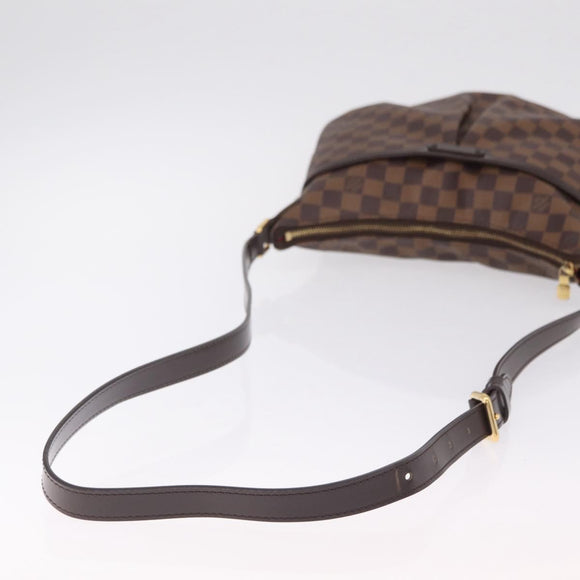 LOUIS VUITTON Damier Ebene Bloomsbury PM Shoulder Bag N42251 LV Auth 208415