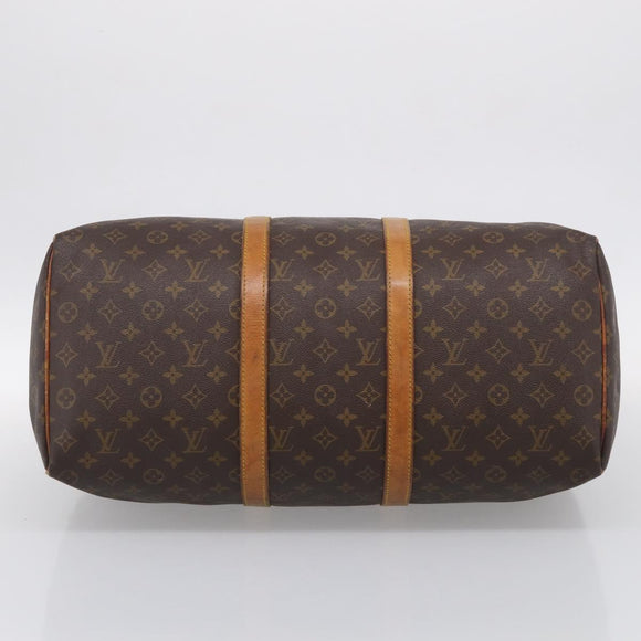 LOUIS VUITTON Monogram Keepall 50 Boston Bag M41426 LV Auth 208416