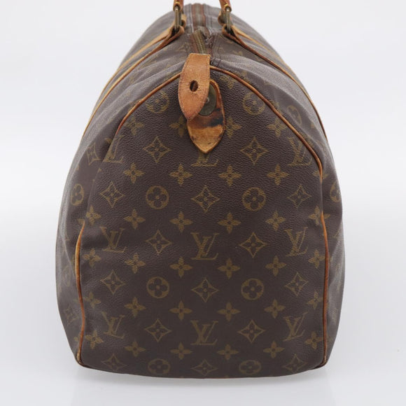 LOUIS VUITTON Monogram Keepall 50 Boston Bag M41426 LV Auth 208416