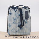 LOUIS VUITTON Monogram Watercolor Sac Maran Bag Blue M57830 LV Auth 208417M-12