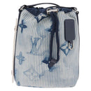 LOUIS VUITTON Monogram Watercolor Sac Maran Bag Blue M57830 LV Auth 208417M-13