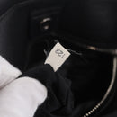 PRADA Shoulder Bag Nylon Black Silver Auth 208419V-22