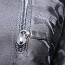Salvatore Ferragamo Chain Tote Bag Nylon Black Gold Auth 208420-22