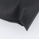 LOEWE Shoulder Bag Leather Black Gold Auth 208421A-14
