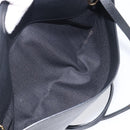 LOEWE Shoulder Bag Leather Black Gold Auth 208421A-24