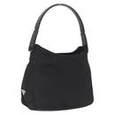PRADA Shoulder Bag Nylon Black Auth 208422A-1