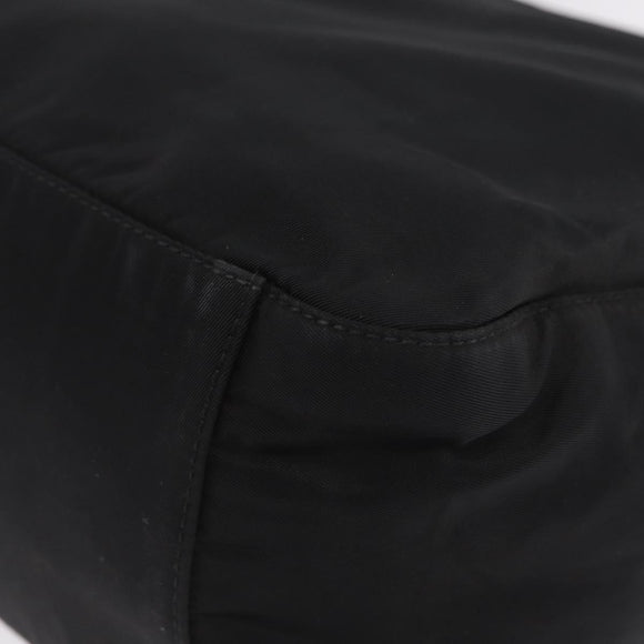 PRADA Shoulder Bag Nylon Black Auth 208422A