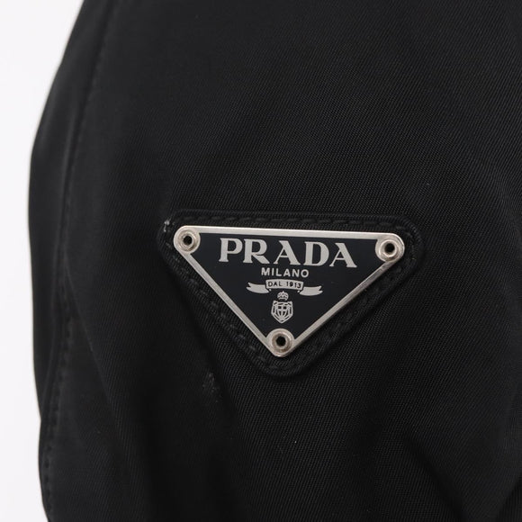 PRADA Shoulder Bag Nylon Black Auth 208422A