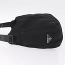 PRADA Shoulder Bag Nylon Black Auth 208422A-5