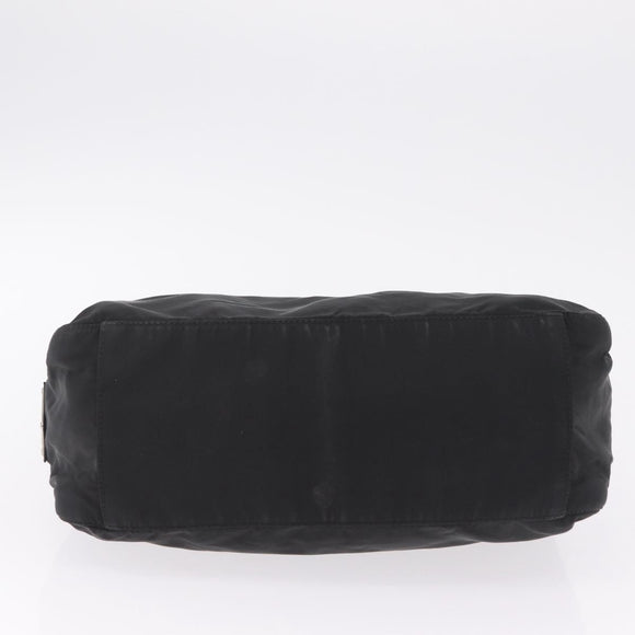 PRADA Shoulder Bag Nylon Black Auth 208422A