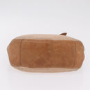 Miu Miu Hand Bag Leather Pink Gold Auth 208423-9