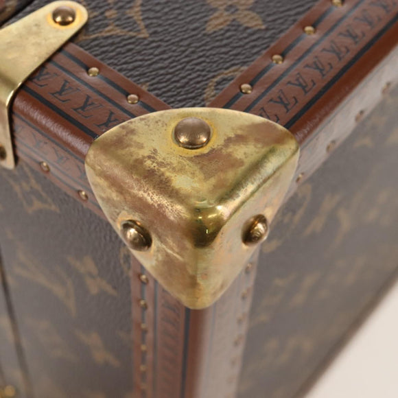 LOUIS VUITTON Monogram Coffret Joyayary Accessory Case M10171 LV Auth 208426SM