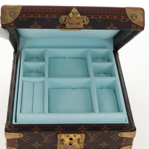 LOUIS VUITTON Monogram Coffret Joyayary Accessory Case M10171 LV Auth 208426SM