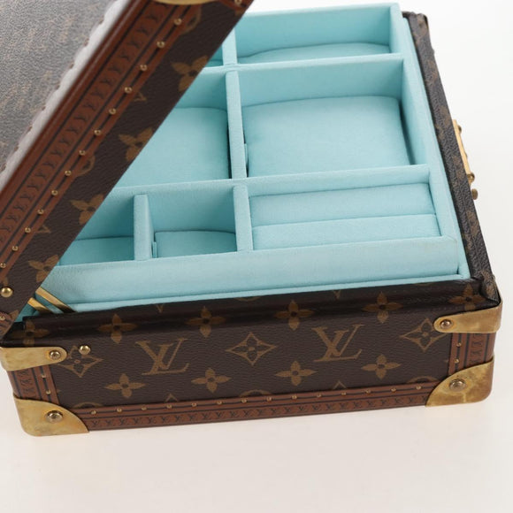 LOUIS VUITTON Monogram Coffret Joyayary Accessory Case M10171 LV Auth 208426SM